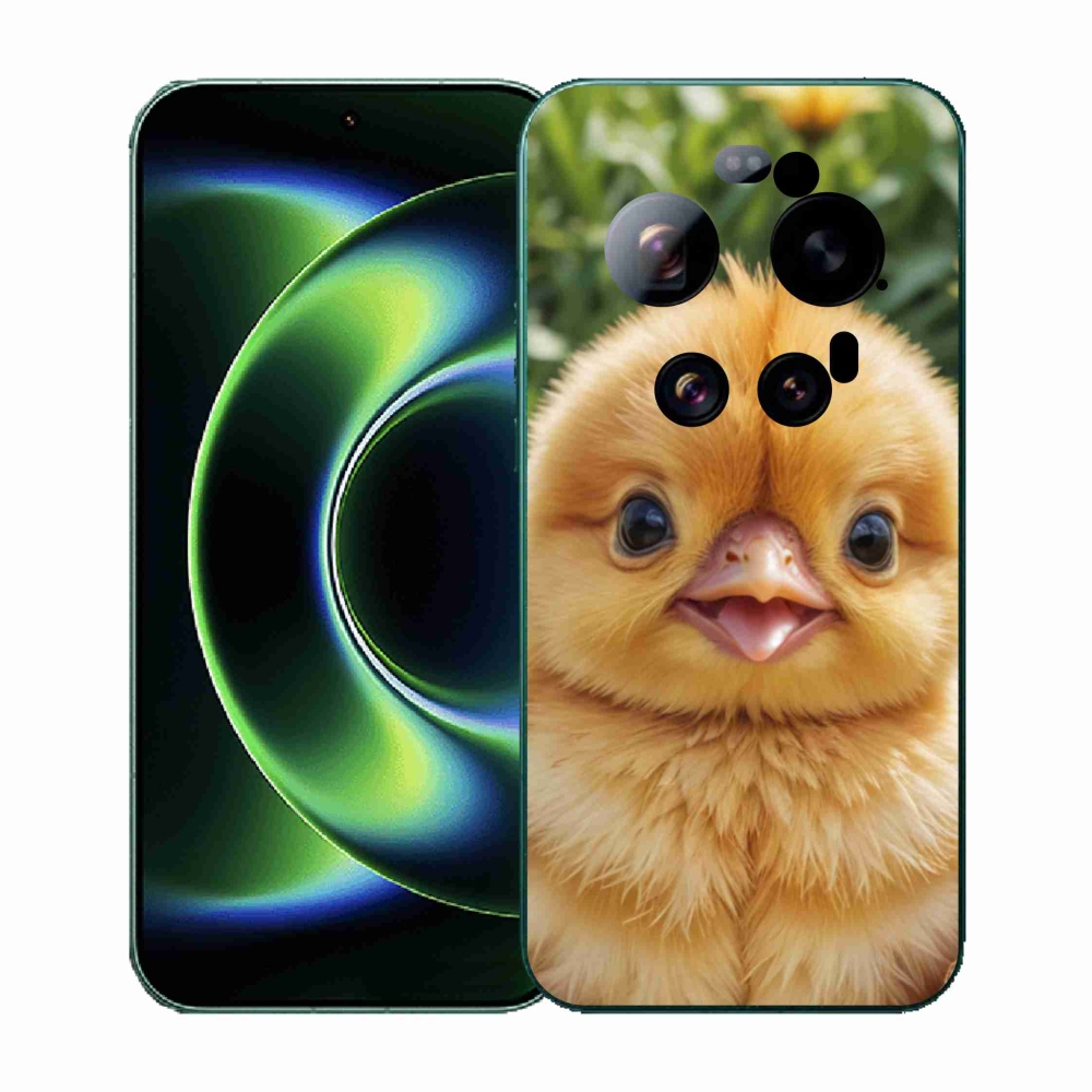 Gélový kryt mmCase na Xiaomi 17 Ultra - veselé kuriatko