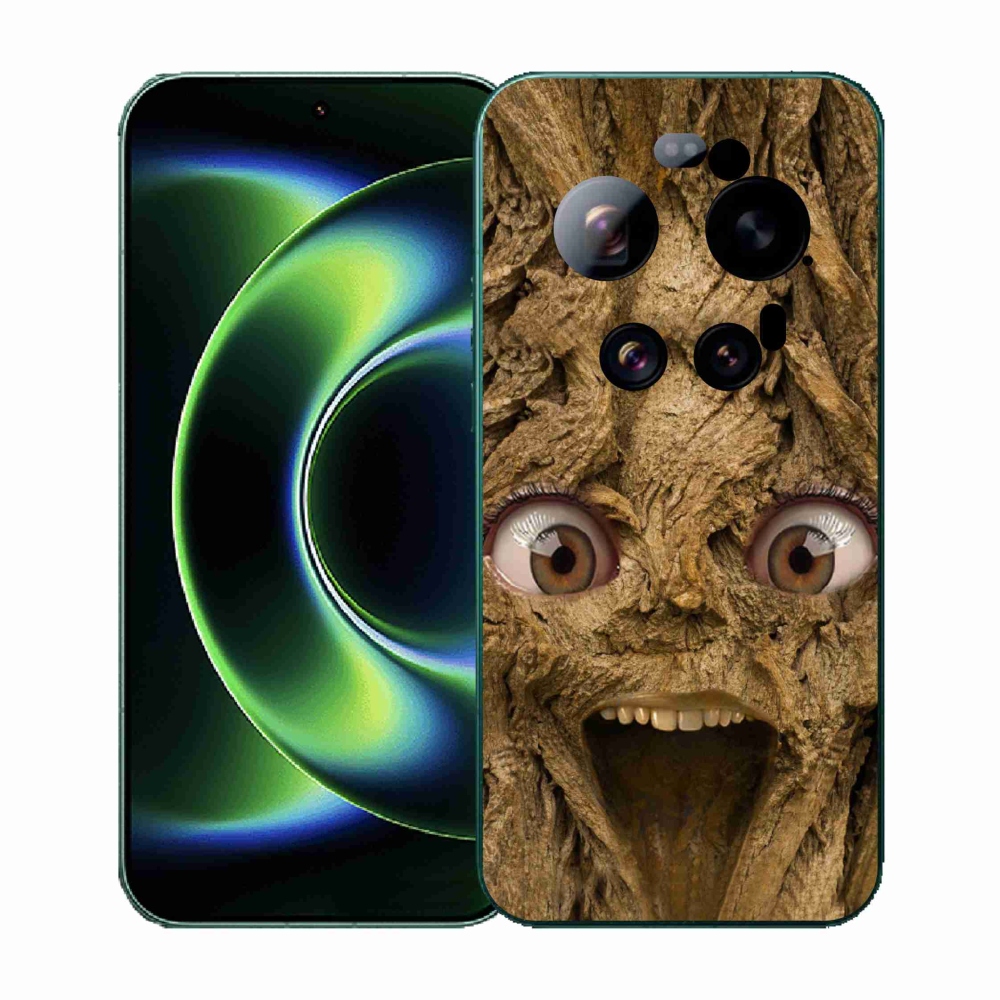 Gélový kryt mmCase na Xiaomi 17 Ultra - veselý strom s očami