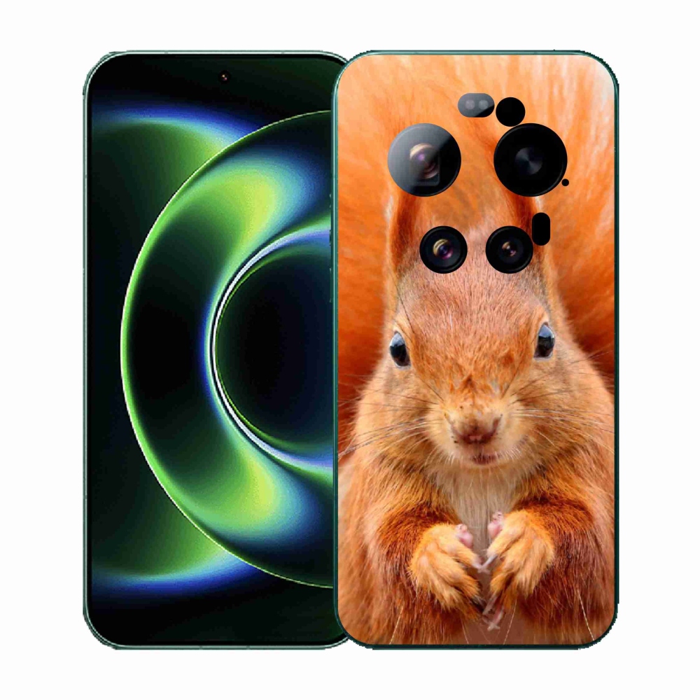 Gélový kryt mmCase na Xiaomi 17 Ultra - veverička