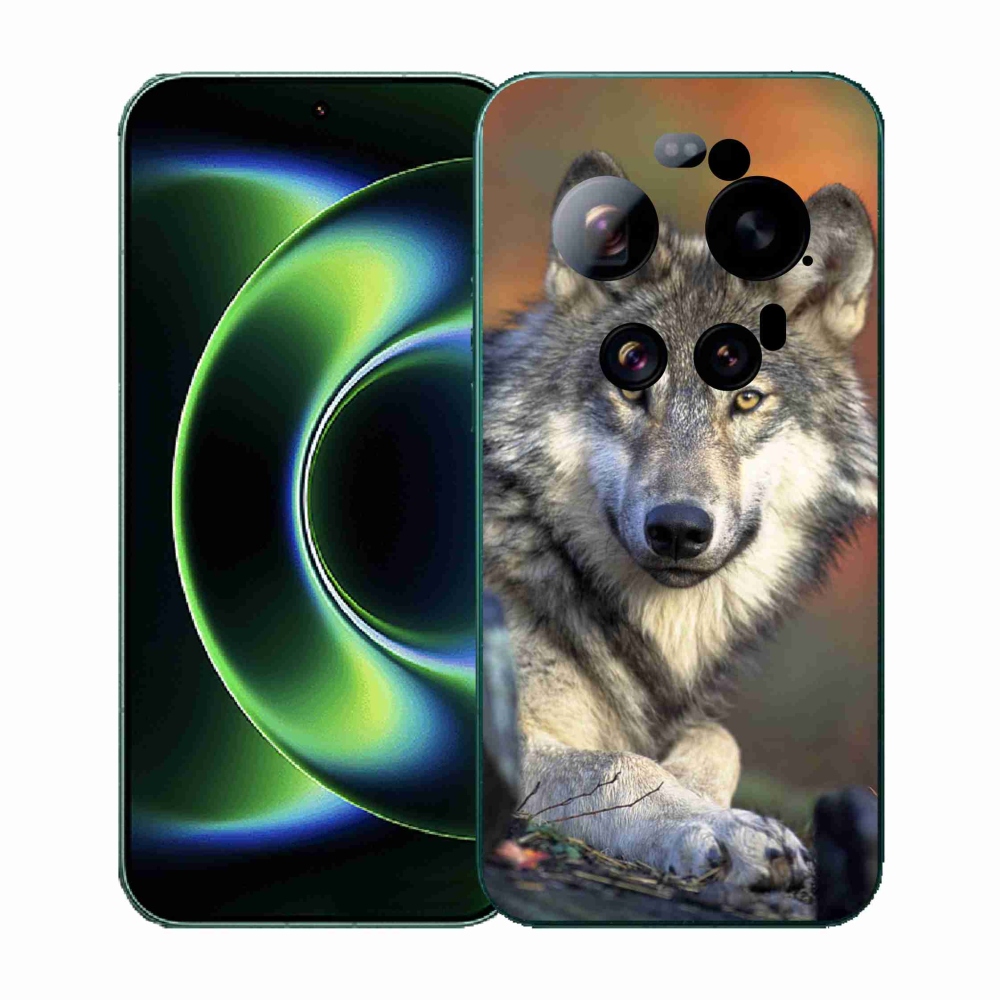 Gélový kryt mmCase na Xiaomi 17 Ultra - vlk