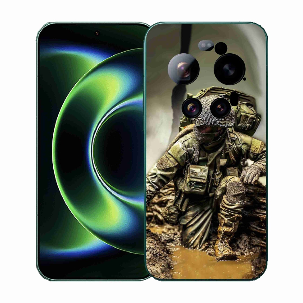 Gélový kryt mmCase na Xiaomi 17 Ultra - vojak