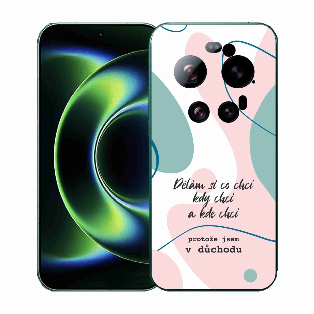 Gélový kryt mmCase na Xiaomi 17 Ultra - vtipný text 10 biele pozadie