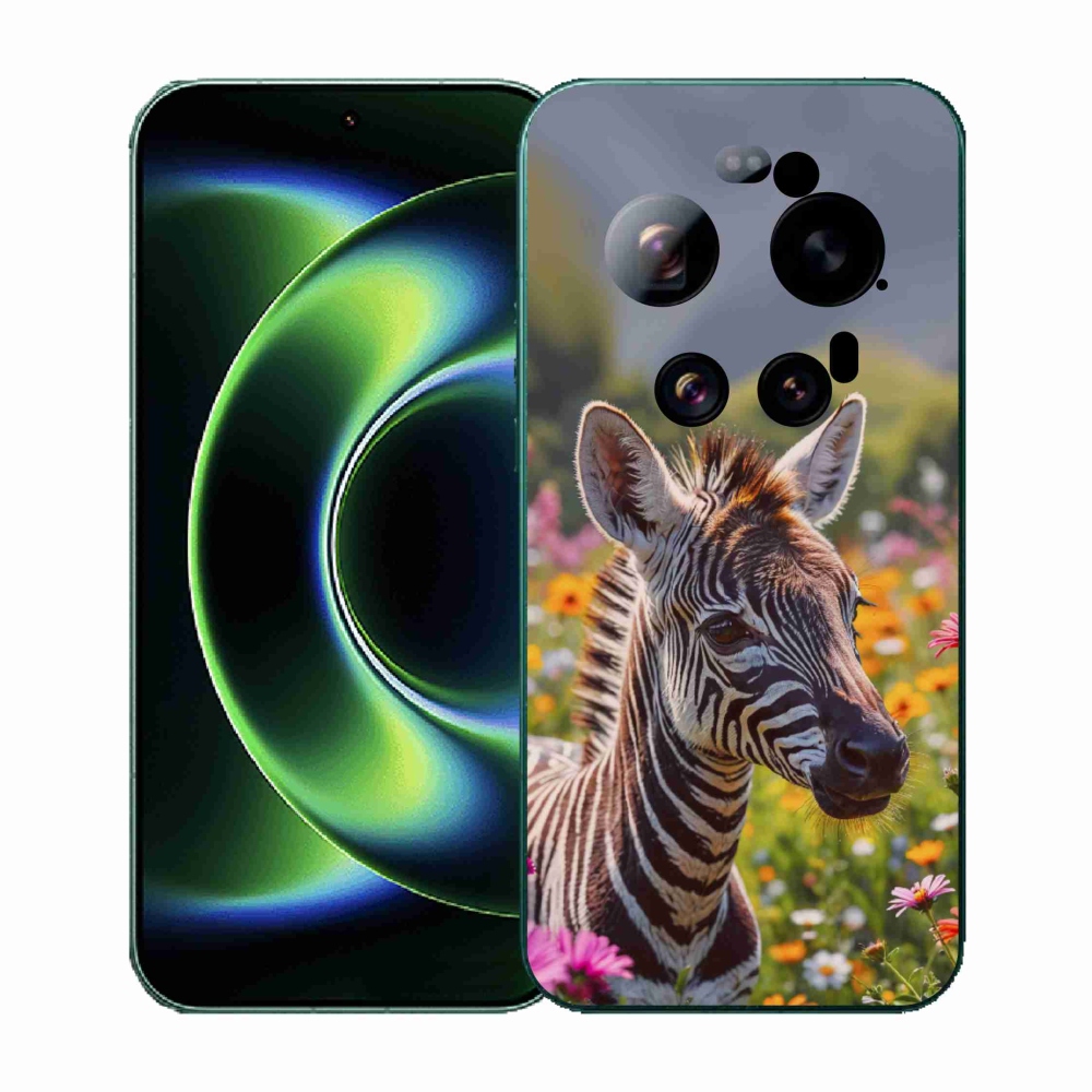 Gélový kryt mmCase na Xiaomi 17 Ultra - zebra na lúke