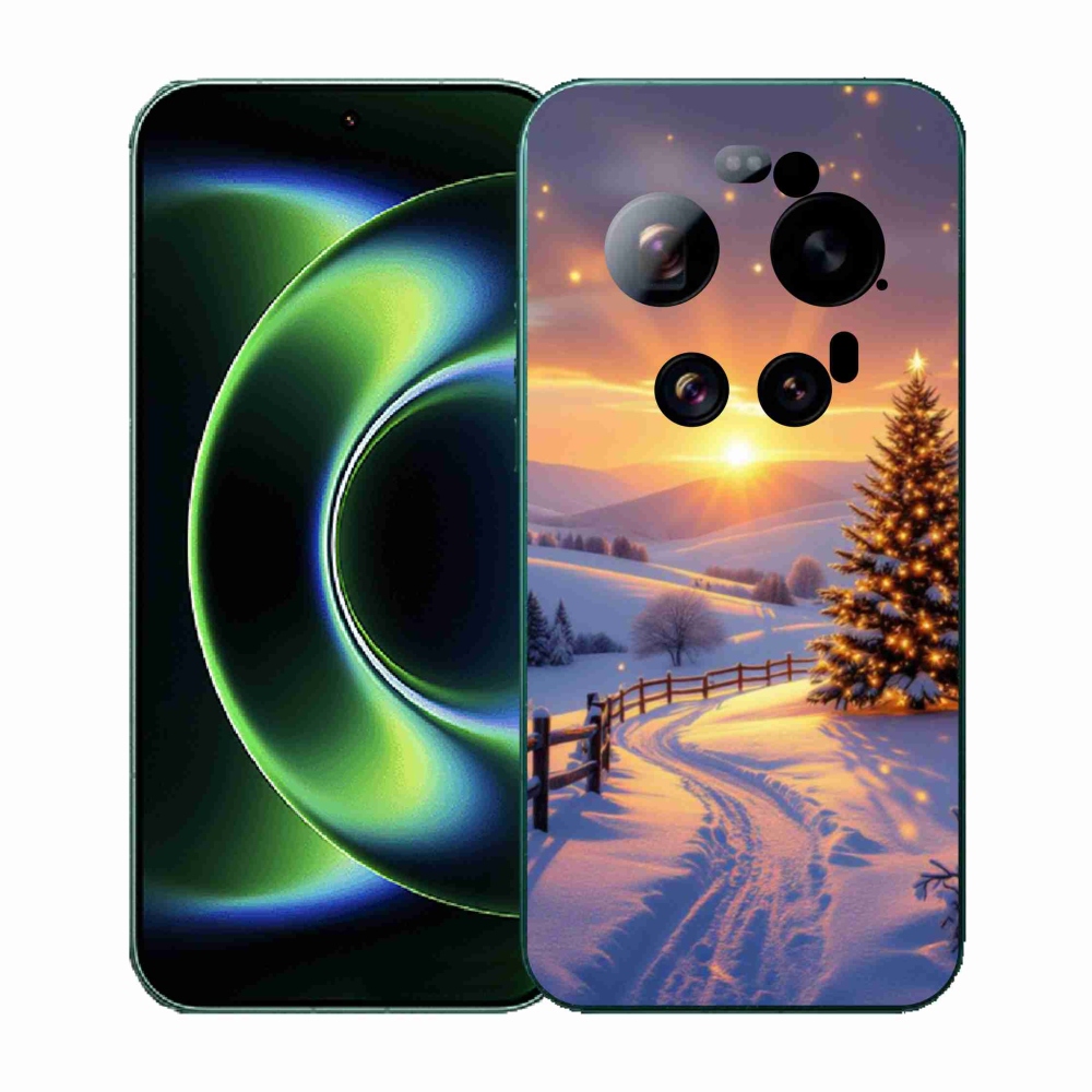 Gélový kryt mmCase na Xiaomi 17 Ultra - zimná krajina