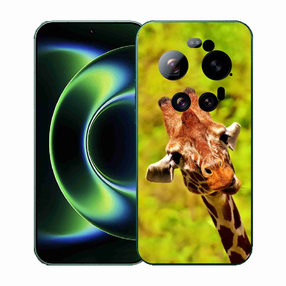 Gélový kryt mmCase na Xiaomi 17 Ultra - žirafa