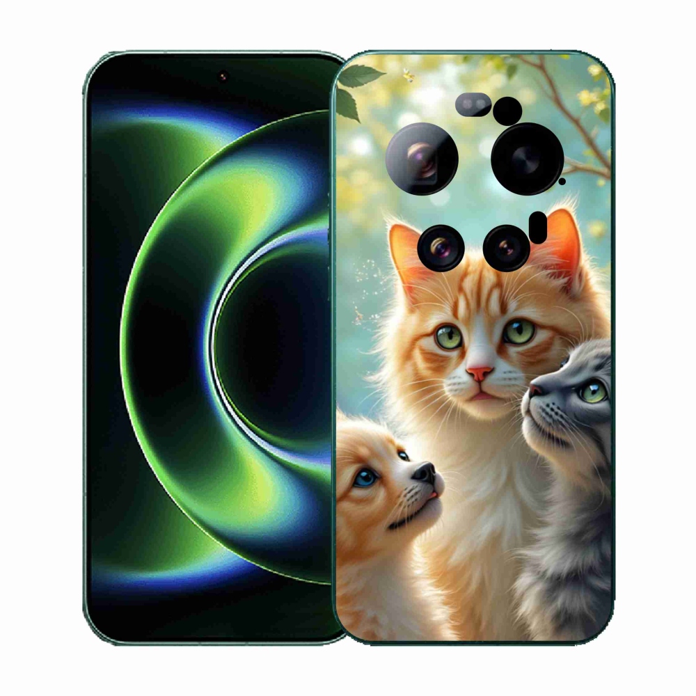 Gélový kryt mmCase na Xiaomi 17 Ultra - zvieracie priateľstvo 2