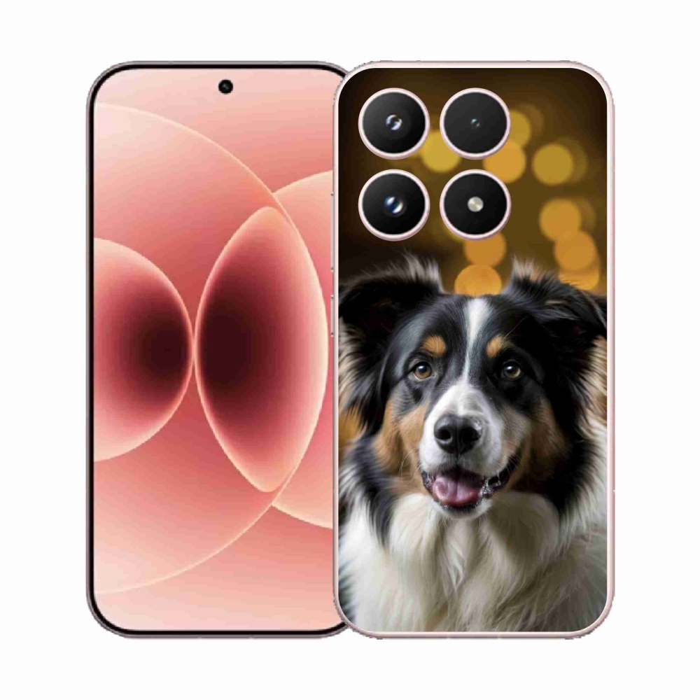 Gélový kryt mmCase na Xiaomi 17 - usmievavý austrálsky ovčiak