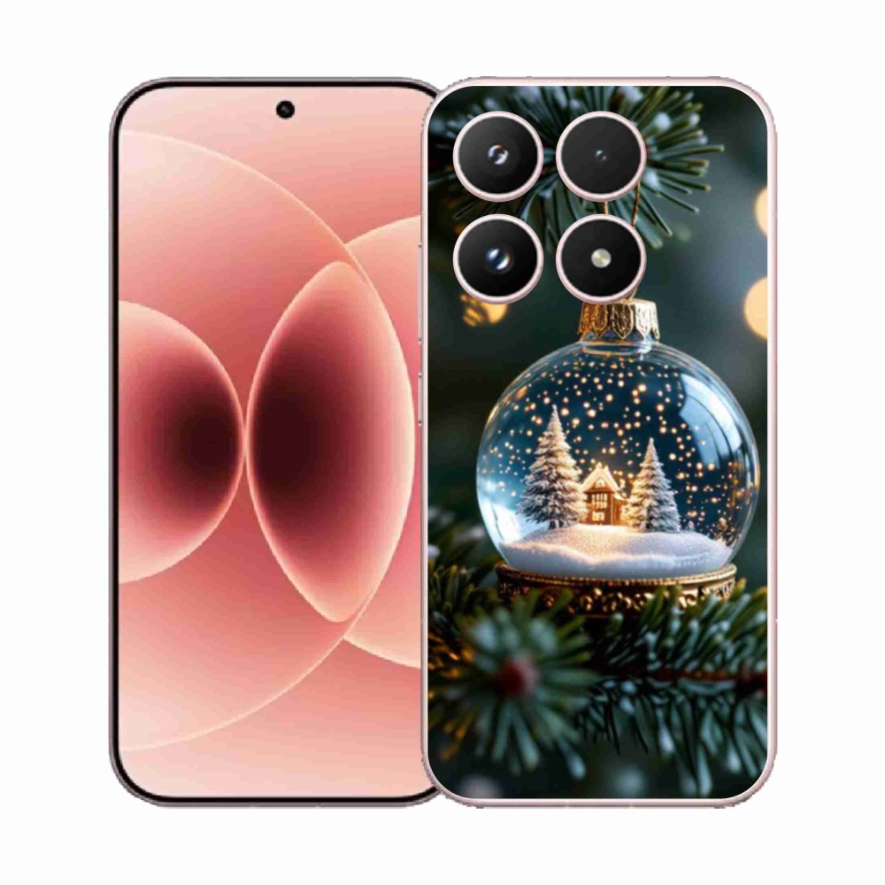 Gélový kryt mmCase na Xiaomi 17 - vianočné gule 2