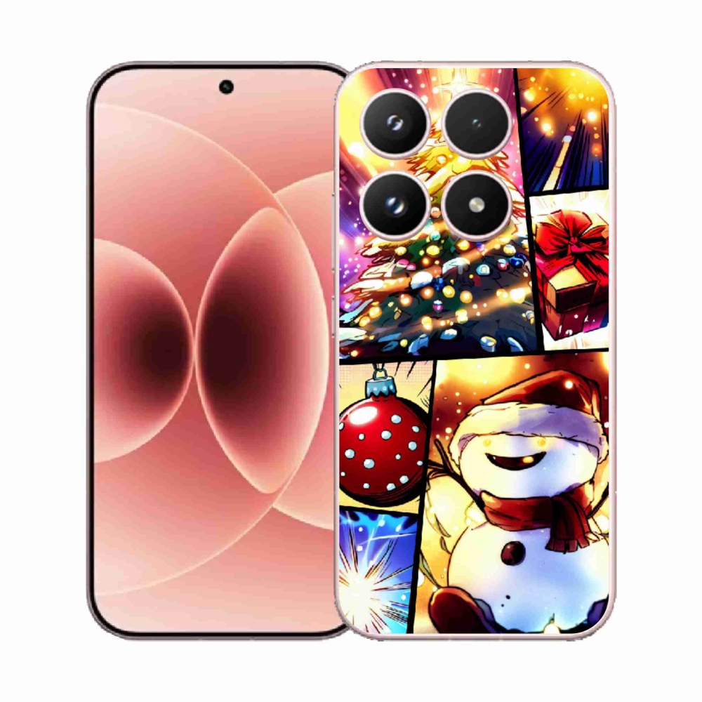 Gélový kryt mmCase na Xiaomi 17 - vianočné motívy 1
