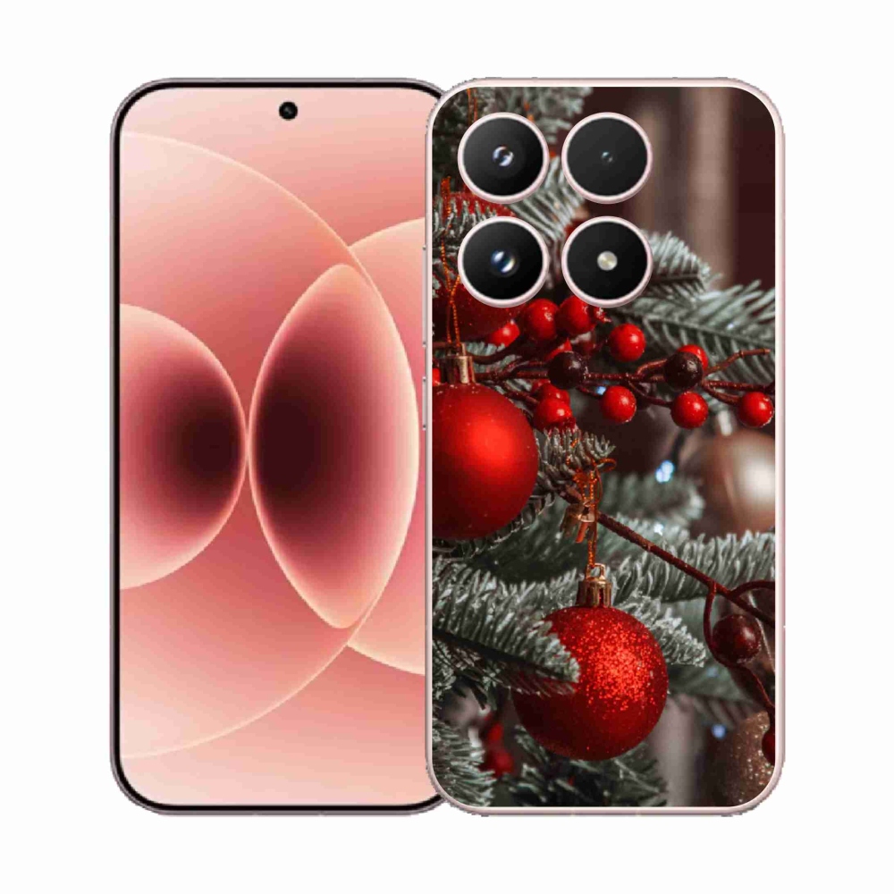 Gélový kryt mmCase na Xiaomi 17 - vianočné ozdoby 2