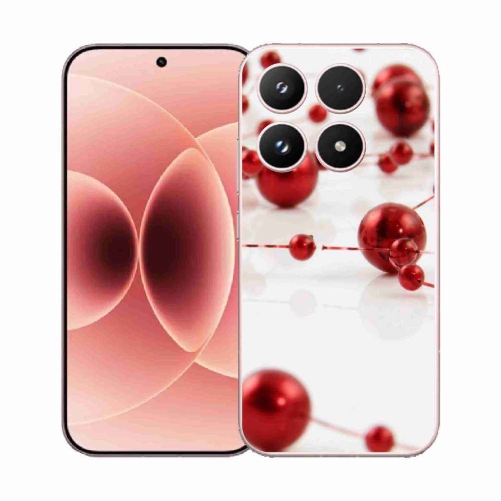 Gélový kryt mmCase na Xiaomi 17 - vianočná reťaz