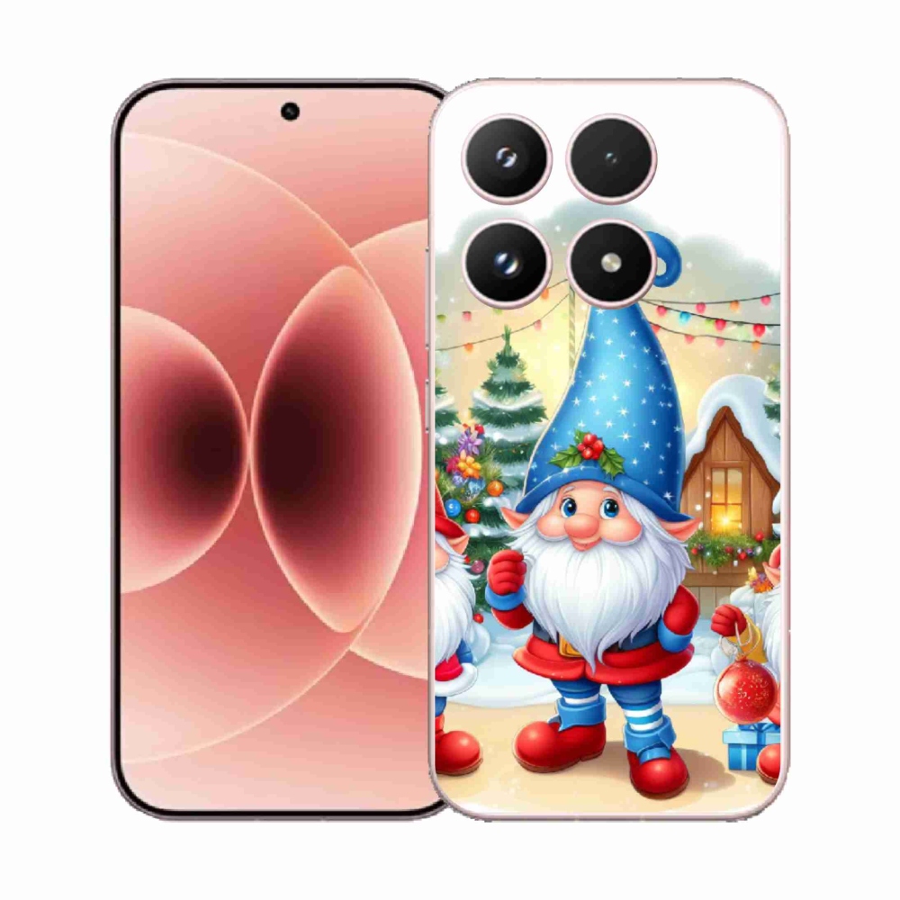 Gélový kryt mmCase na Xiaomi 17 - vianočné škriatkovia