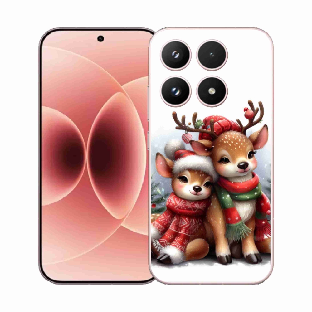 Gélový kryt mmCase na Xiaomi 17 - vianočné soby