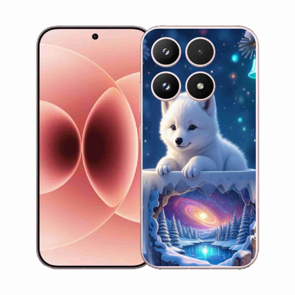 Gélový kryt mmCase na Xiaomi 17 - vianočné šteňa