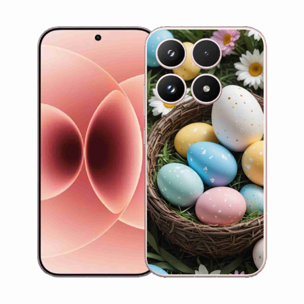 Gélový kryt mmCase na Xiaomi 17 - veľkonočné vajíčka 2