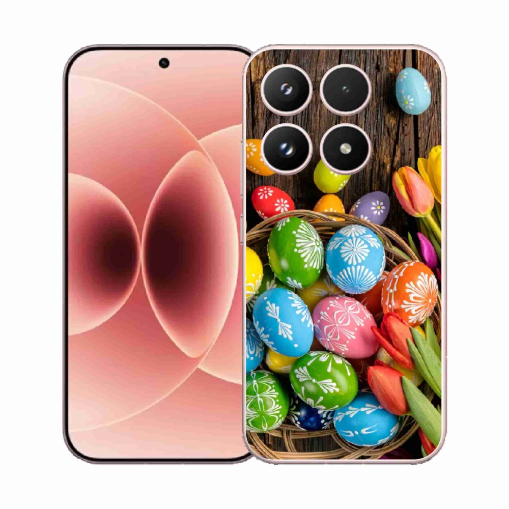 Gélový kryt mmCase na Xiaomi 17 - veľkonočné vajíčka