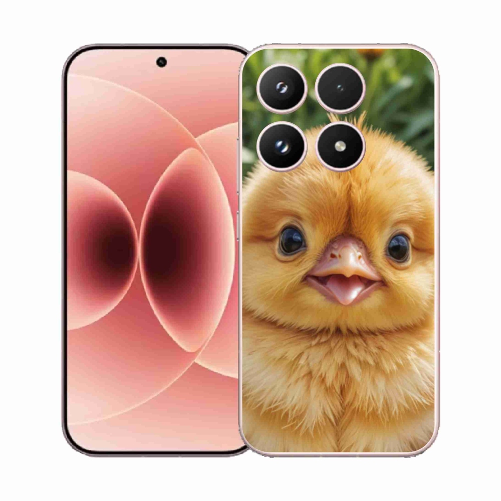 Gélový kryt mmCase na Xiaomi 17 - veselé kuriatko