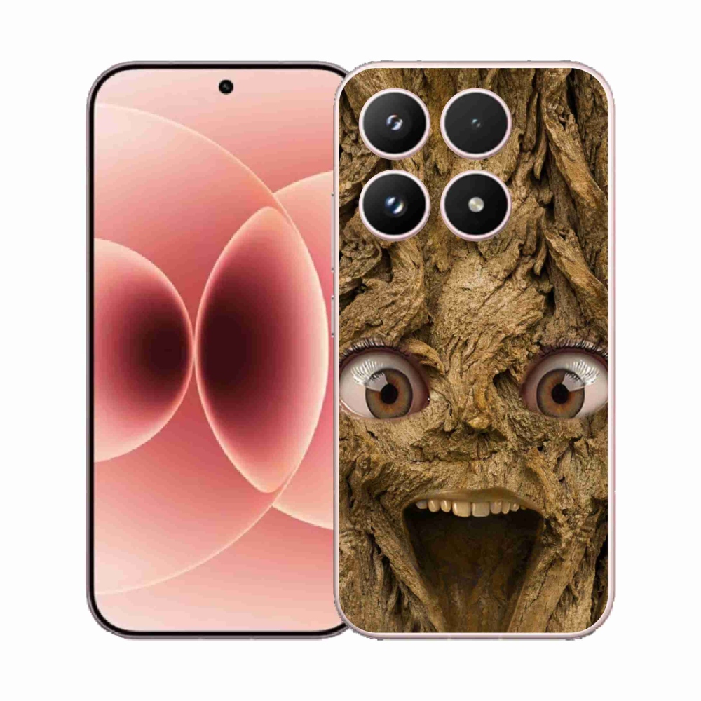 Gélový kryt mmCase na Xiaomi 17 - veselý strom s očami