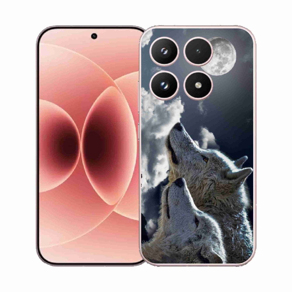 Gélový kryt mmCase na Xiaomi 17 - vlci