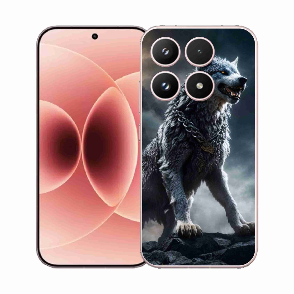 Gélový kryt mmCase na Xiaomi 17 - vlk 1