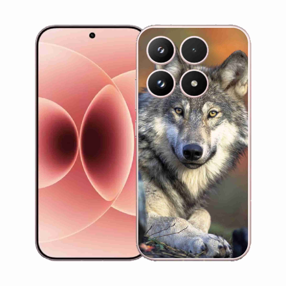 Gélový kryt mmCase na Xiaomi 17 - vlk