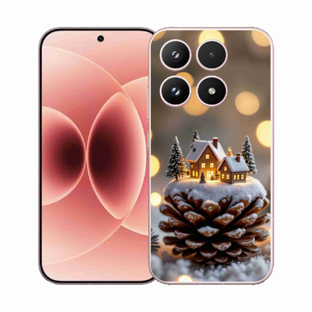 Gélový kryt mmCase na Xiaomi 17 - zimná dedinka