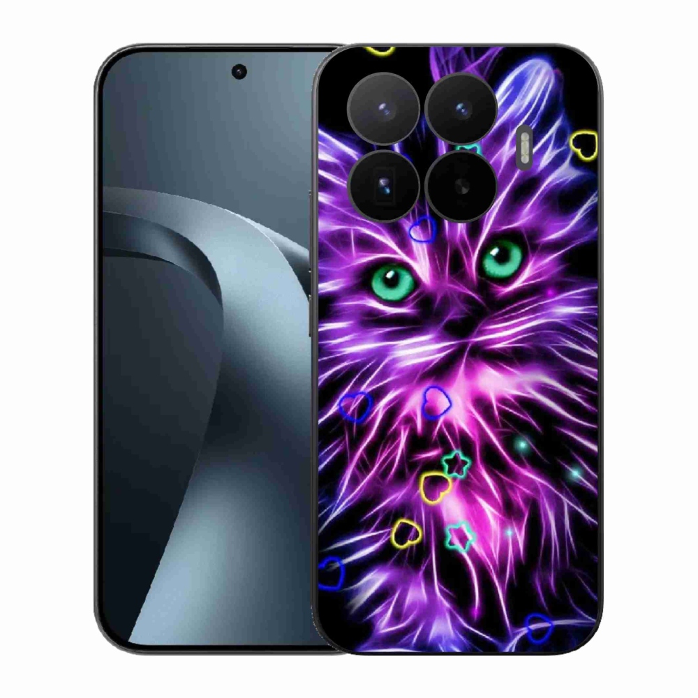 Gélový kryt mmCase na Xiaomi 17T - abstraktná mačka