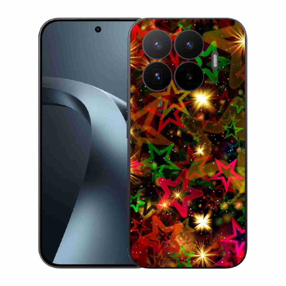 Gélový kryt mmCase na Xiaomi 17T - farebné hviezdičky