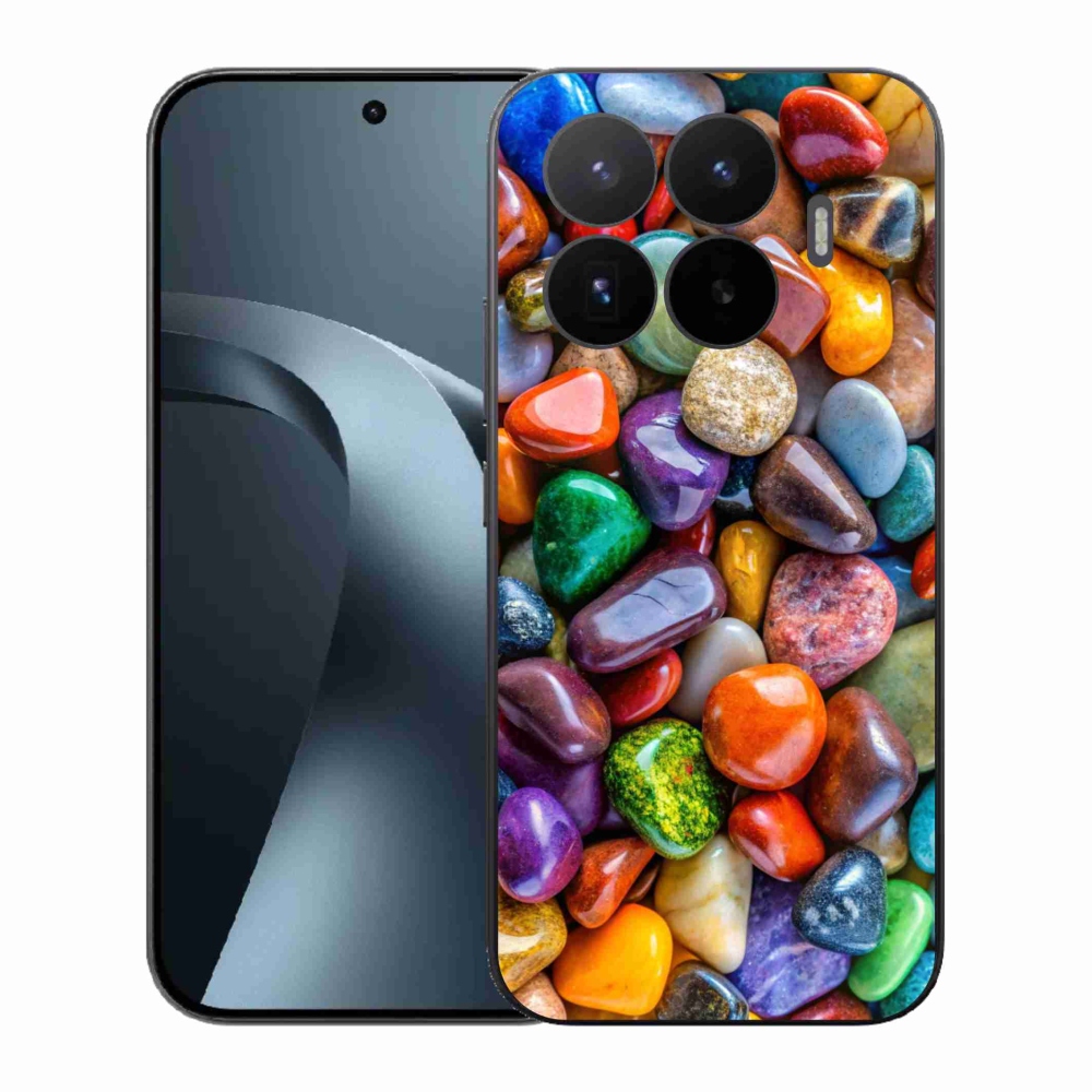 Gélový kryt mmCase na Xiaomi 17T - farebné kamienky