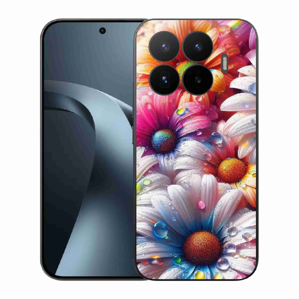 Gélový kryt mmCase na Xiaomi 17T - farebné margaréty