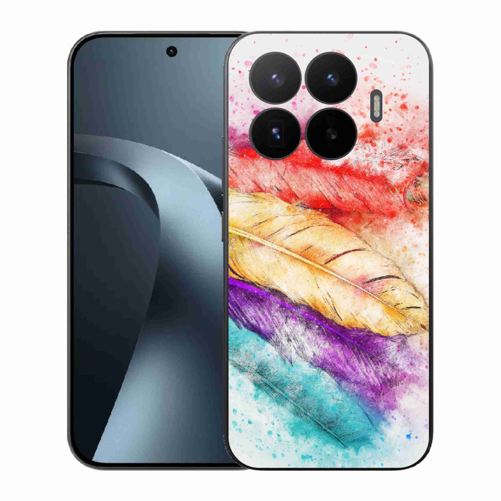 Gélový kryt mmCase na Xiaomi 17T - farebné perie