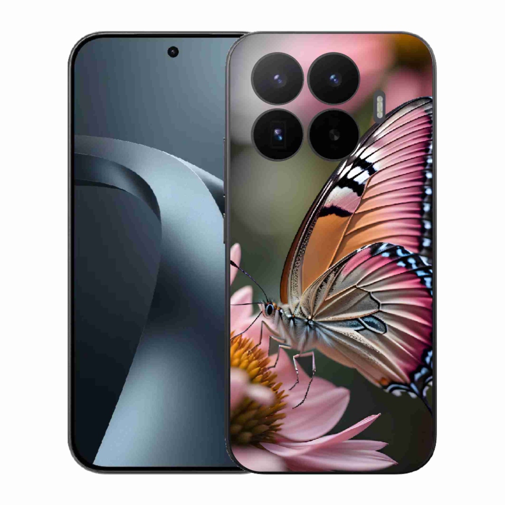 Gélový kryt mmCase na Xiaomi 17T - farebný motýľ