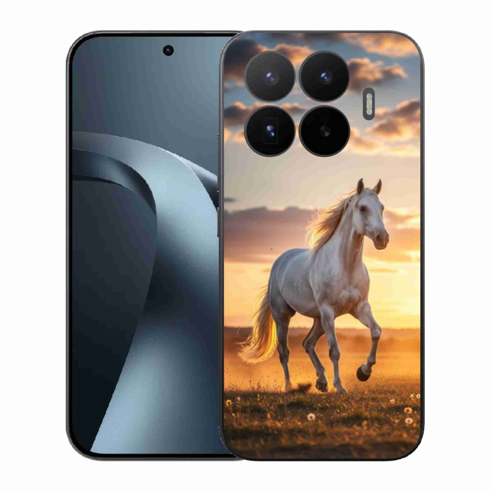 Gélový kryt mmCase na Xiaomi 17T - bežiaci biely kôň 2