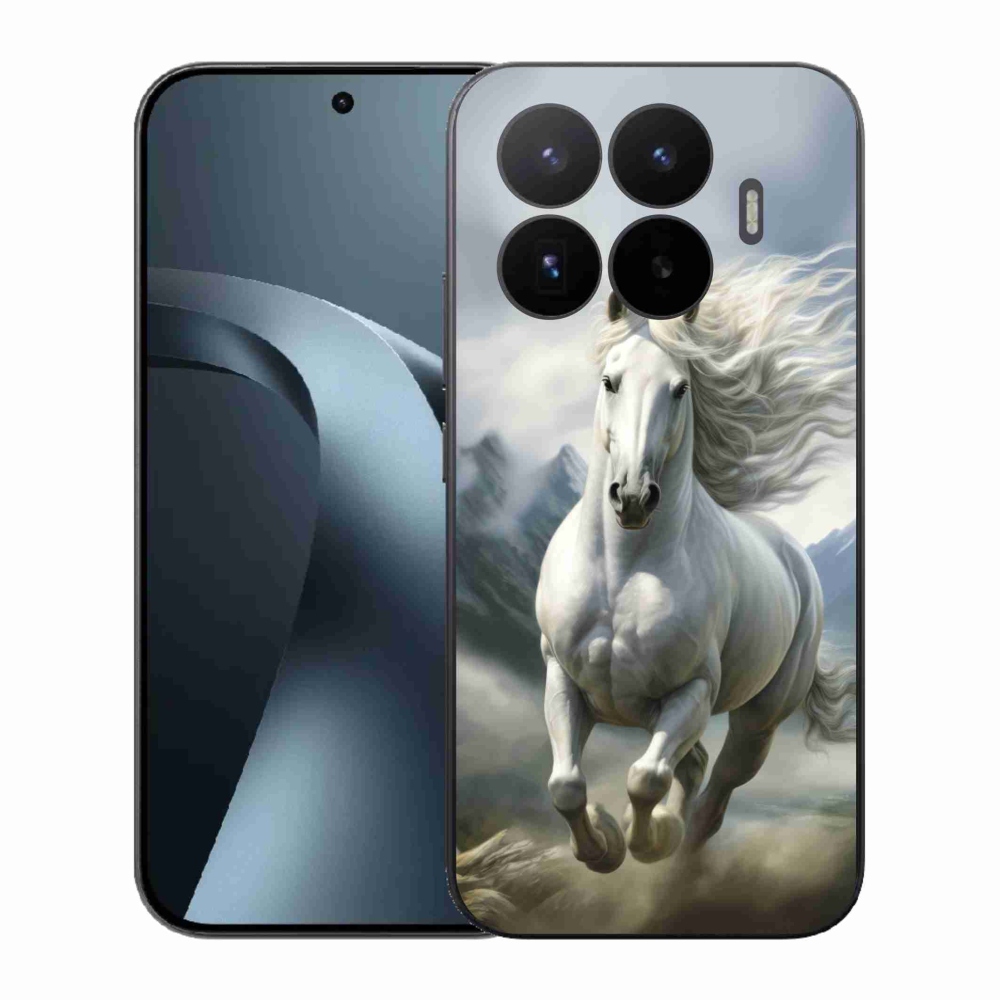 Gélový kryt mmCase na Xiaomi 17T - bežiaci biely kôň 3