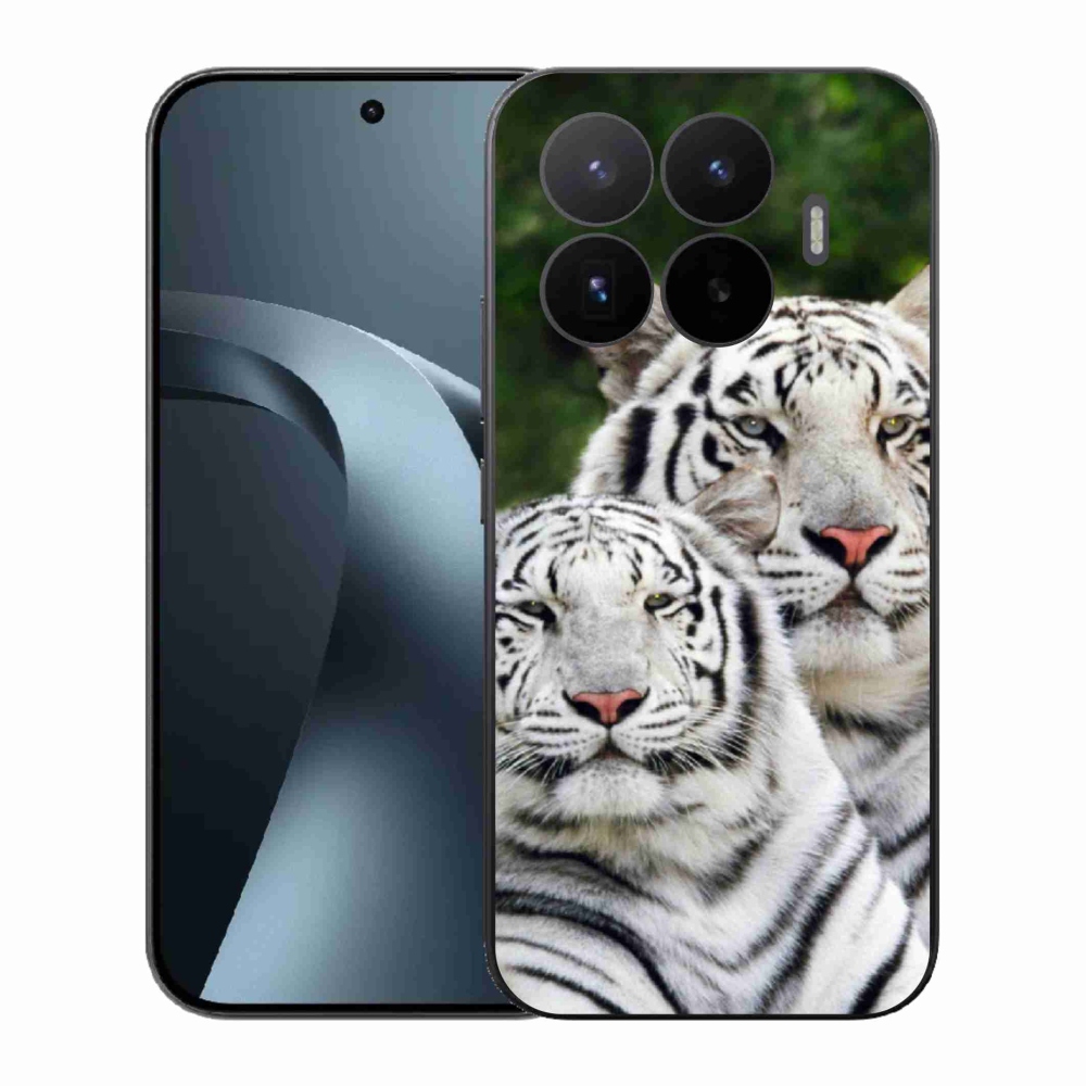 Gélový kryt mmCase na Xiaomi 17T - bieli tigre