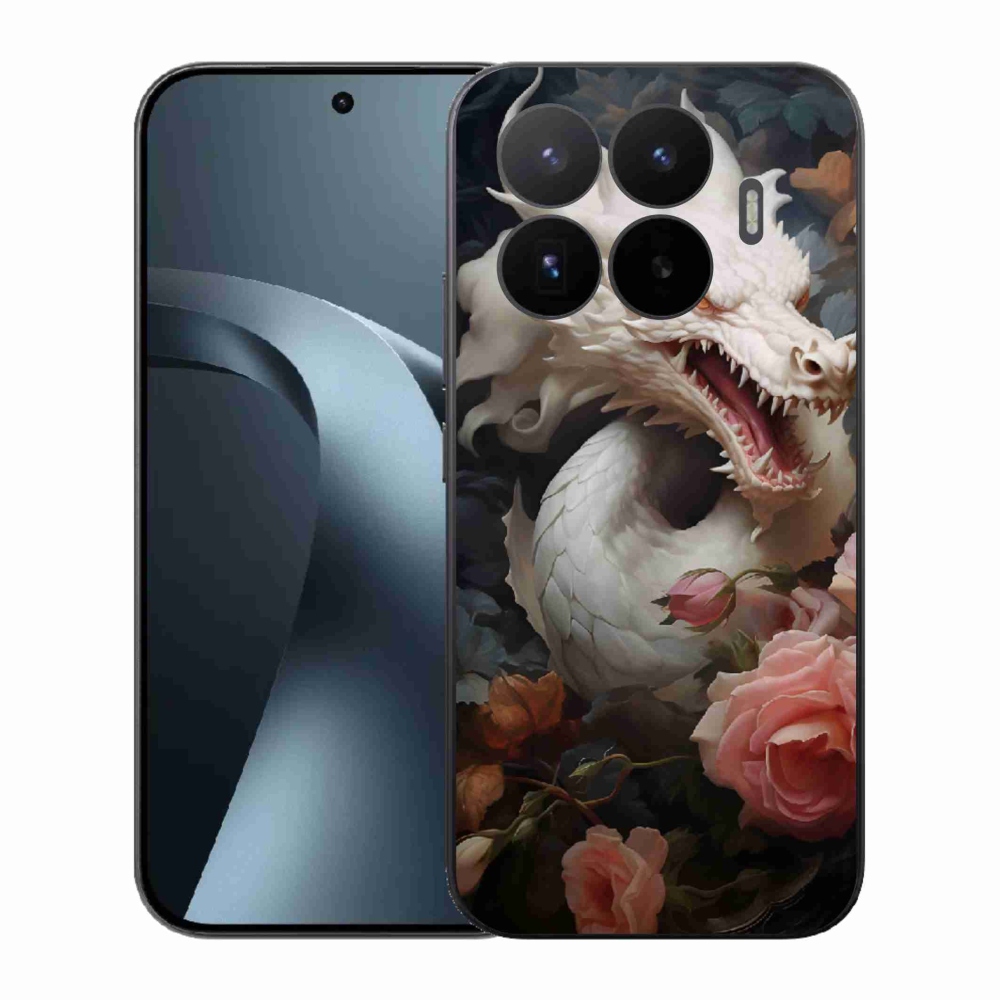 Gélový kryt mmCase na Xiaomi 17T - biely drak