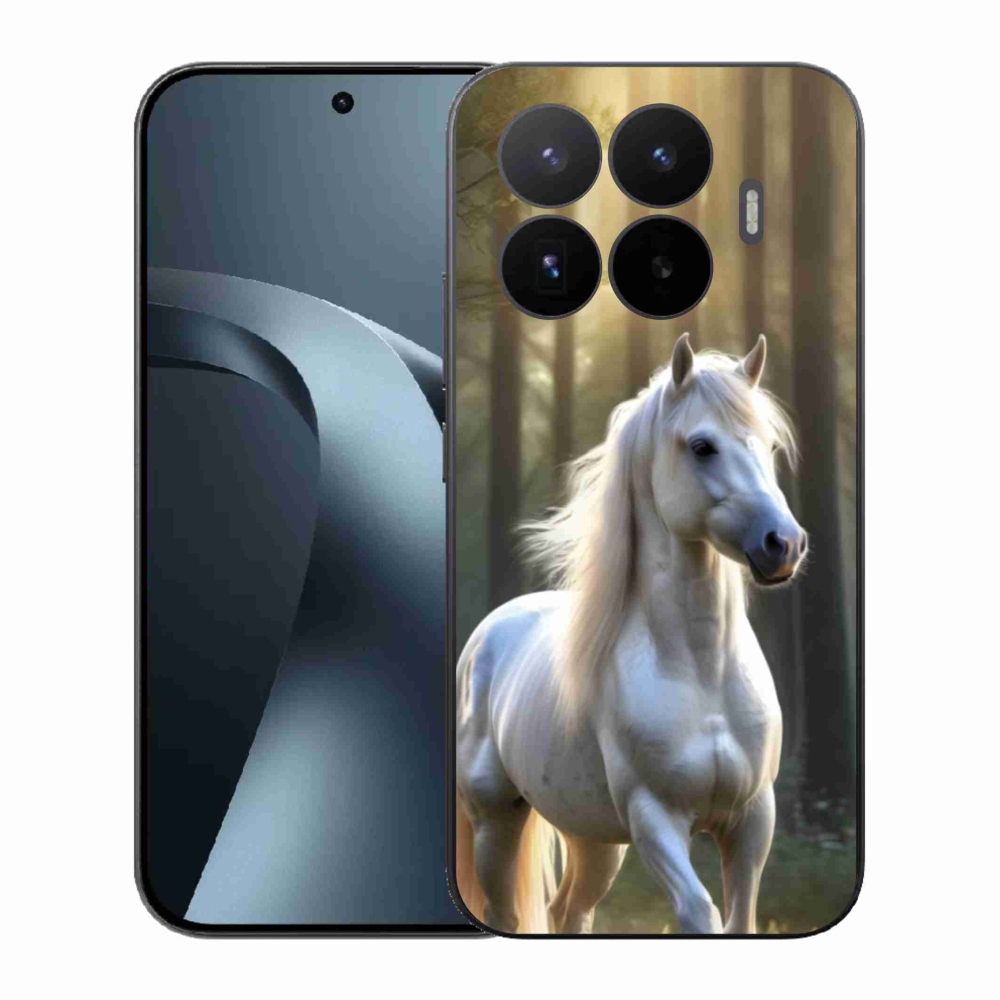 Gélový kryt mmCase na Xiaomi 17T - biely kôň 3