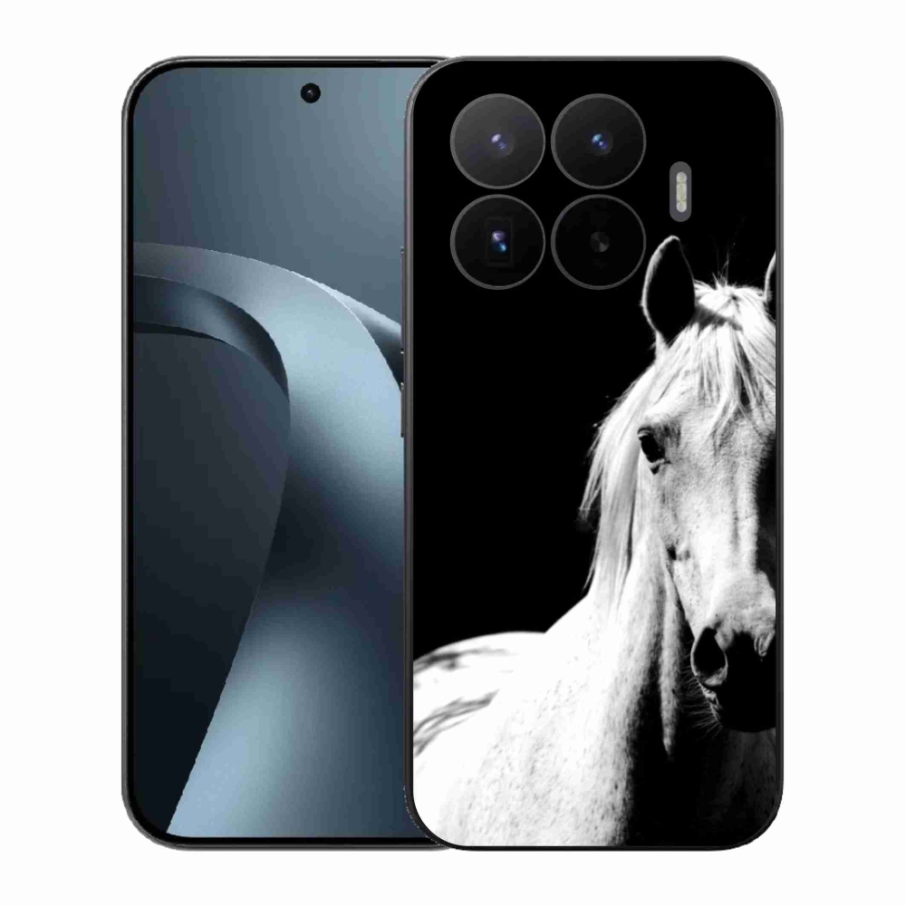 Gélový kryt mmCase na Xiaomi 17T - biely kôň 5