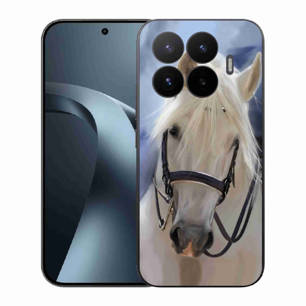 Gélový kryt mmCase na Xiaomi 17T - biely kôň