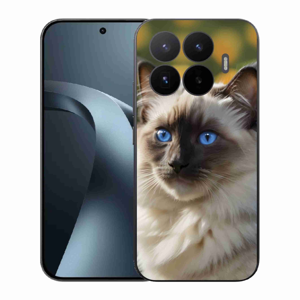 Gélový kryt mmCase na Xiaomi 17T - biely ragdoll