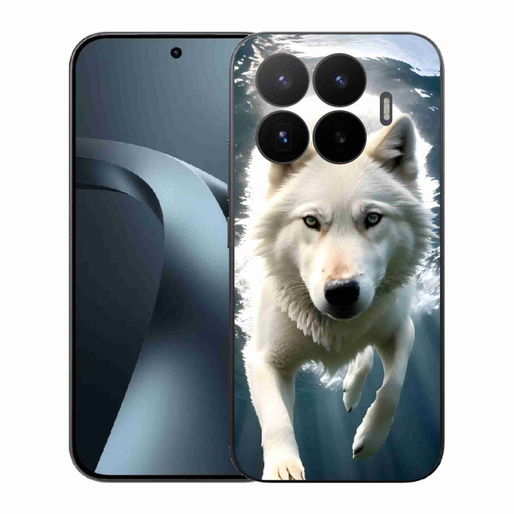 Gélový kryt mmCase na Xiaomi 17T - biely vlk