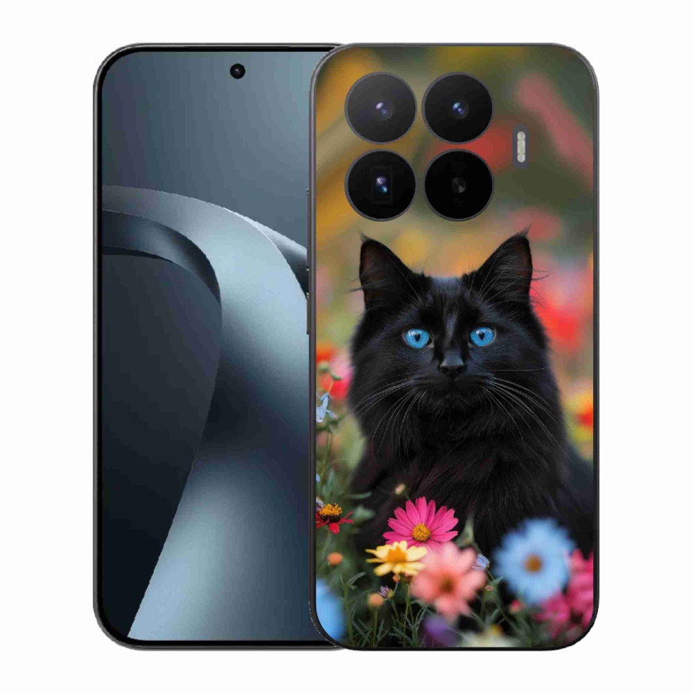 Gélový kryt mmCase na Xiaomi 17T - čierne mačiatko 4