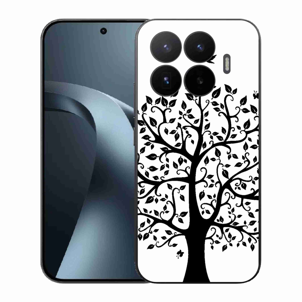 Gélový kryt mmCase na Xiaomi 17T - čiernobiely strom