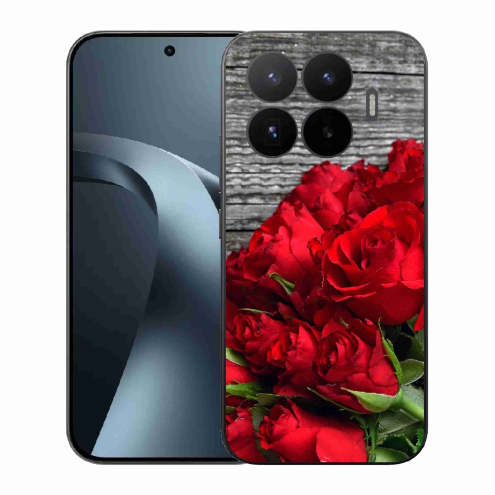 Gélový kryt mmCase na Xiaomi 17T - červené ruže
