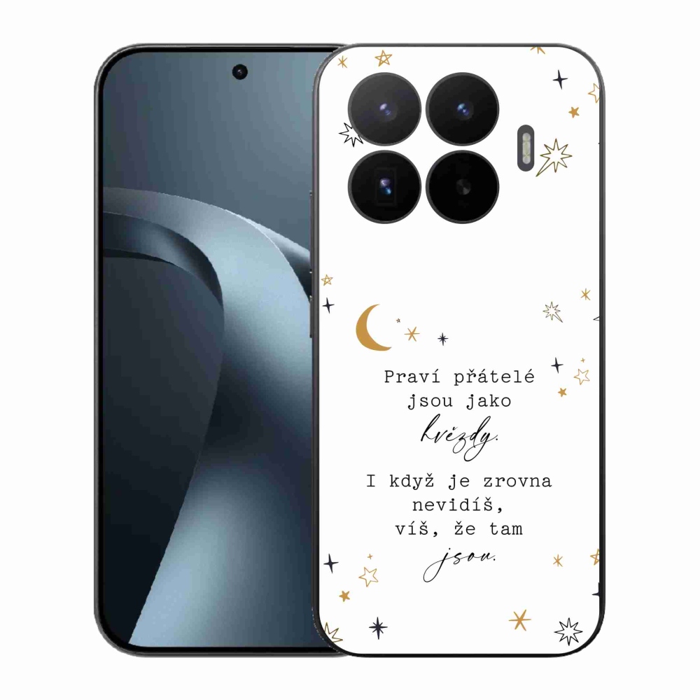 Gélový kryt mmCase na Xiaomi 17T - citát 6 biele pozadie