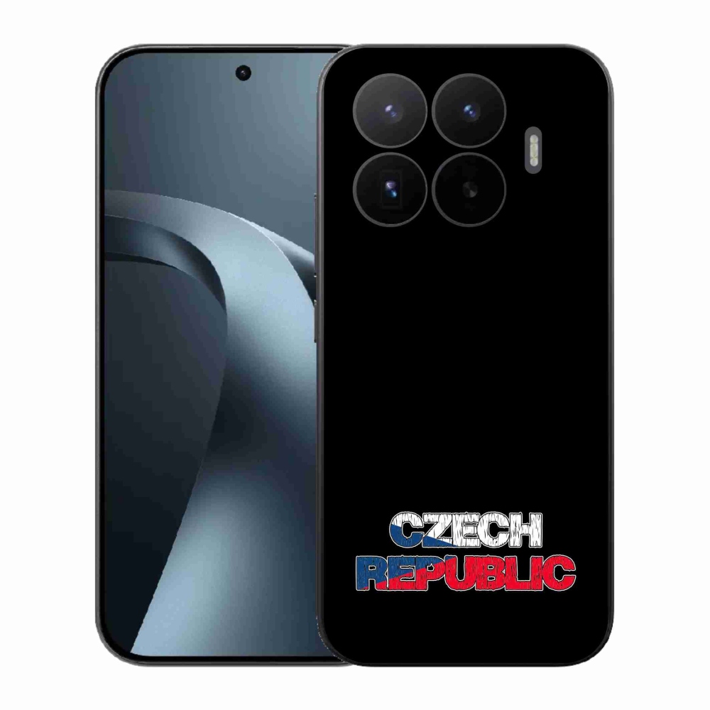 Gélový kryt mmCase na Xiaomi 17T - Slovak Republic čierne pozadie