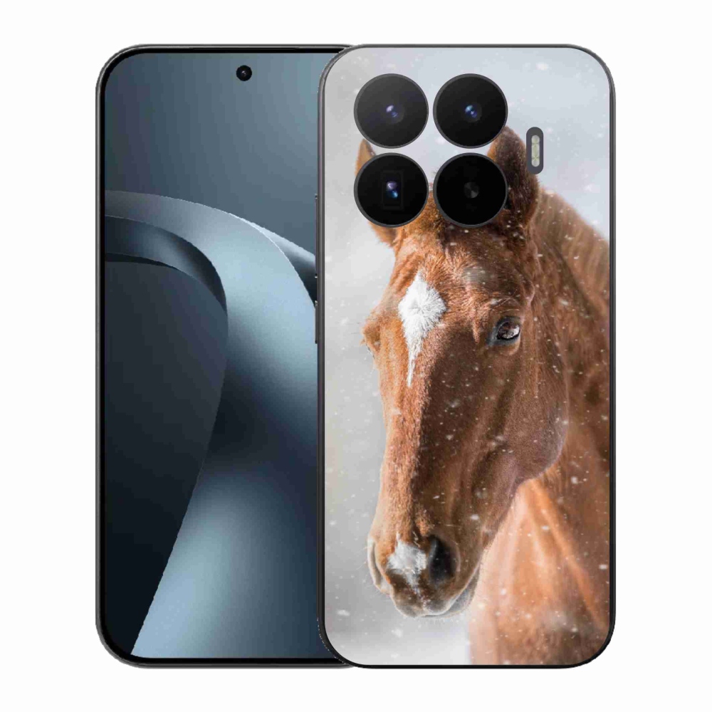 Gélový kryt mmCase na Xiaomi 17T - hnedý kôň 2
