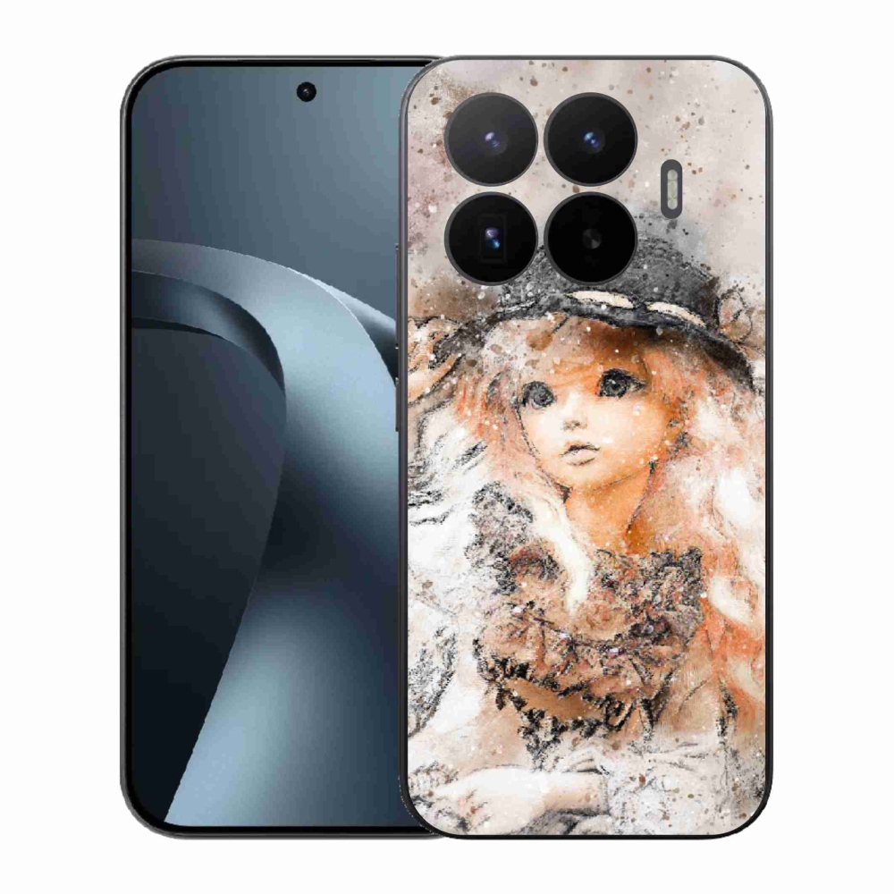 Gélový kryt mmCase na Xiaomi 17T - dievčatko s klobúkom