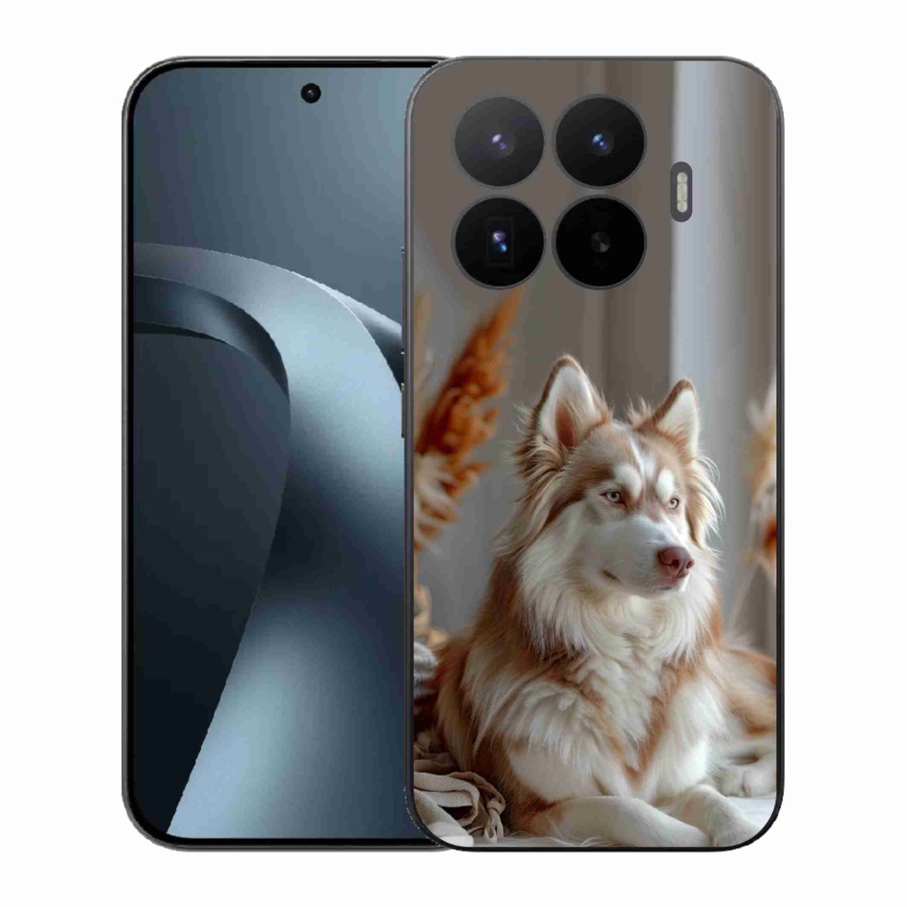 Gélový kryt mmCase na Xiaomi 17T - pokojný sibírsky husky