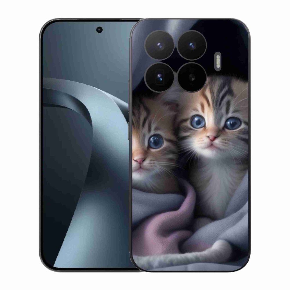 Gélový kryt mmCase na Xiaomi 17T - mačacie duo 2